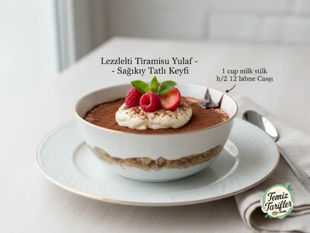 Delicious Tiramisu Oats - Healthy Sweet Indulgence