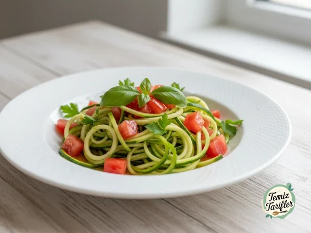 Lezzetli ve Kolay Glutensiz Kabak Spagetti | Temiz Tarifler