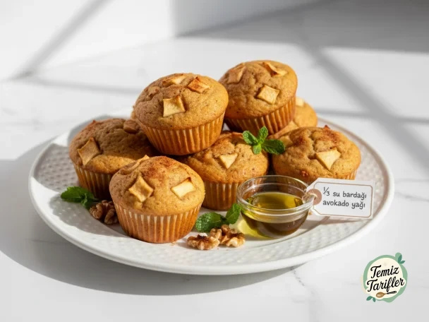 Estrella de la cocina: Muffins de manzana y proteína