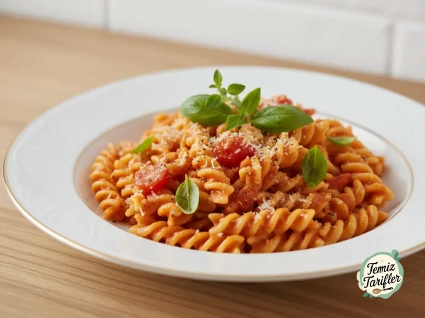 Kremalı Pomodoro Makarna