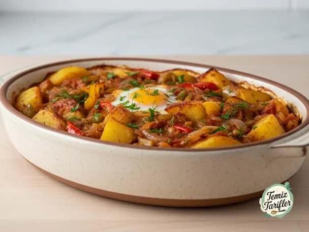 Звезда кухни: Запеканка с картофелем и яйцом