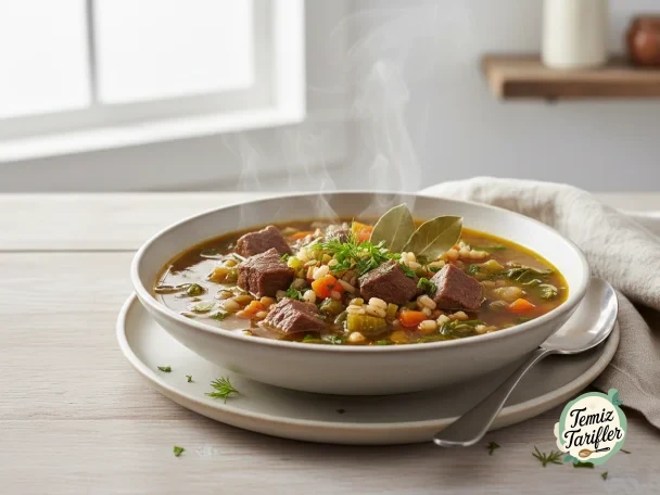 La Estrella de Tu Cocina: Sopa de Verduras con Carne y Cebada