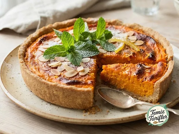 Pratik Glutensiz Tatlı Patatesli Turta Tarifi