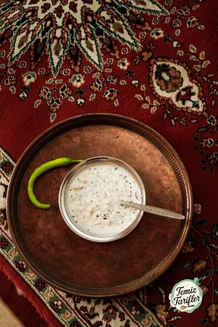 Ev Yapımı Nohutlu Ayran Çorbası Tarifi