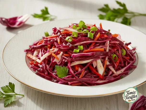 Ensalada de Repollo con Aderezo de Vinagre - ¡Pruébalo una vez, lo harás siempre!