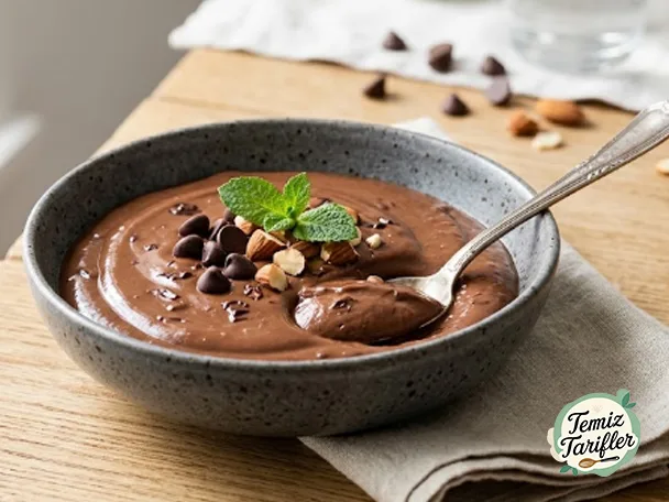 Tutmayan Kalmaz: Vegan Çikolatalı Puding Tarifi