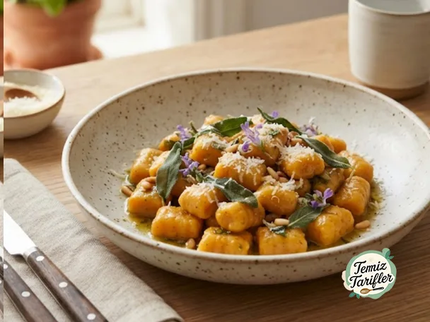 Tutmayan Kalmaz: Yumuşak, Pofuduk Glutensiz Tatlı Patates Gnocchi Tarifi