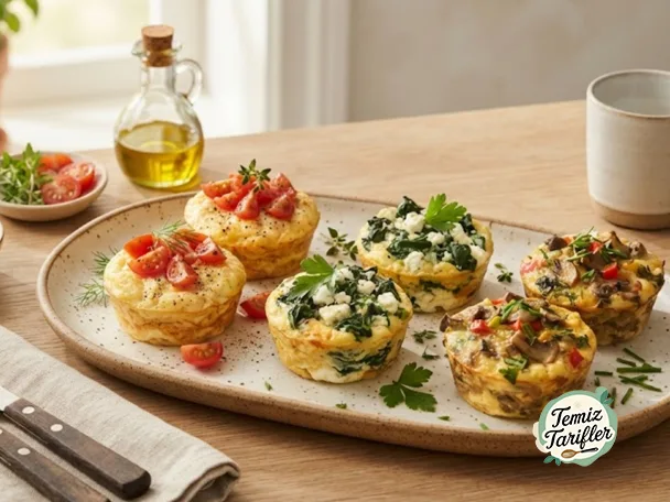 Üç Farklı Moong Yumurta Muffin Tarifi - Evde Kolayca Hazırlayın