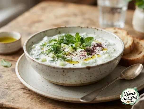 Vegan Cacık - Ferahlatıcı ve Kremalı Lezzet