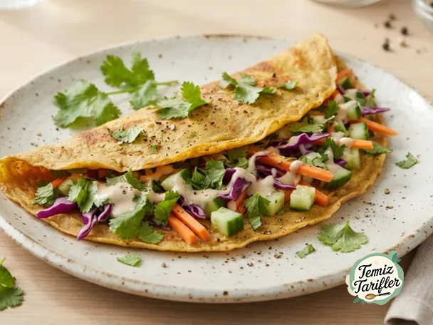 Vegan Nohut Unu Krep ile Lezzetli Bir Deneyim