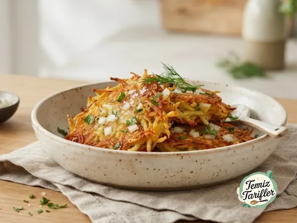 Vegan Patates Mücveri - Evde Lokanta Tadında