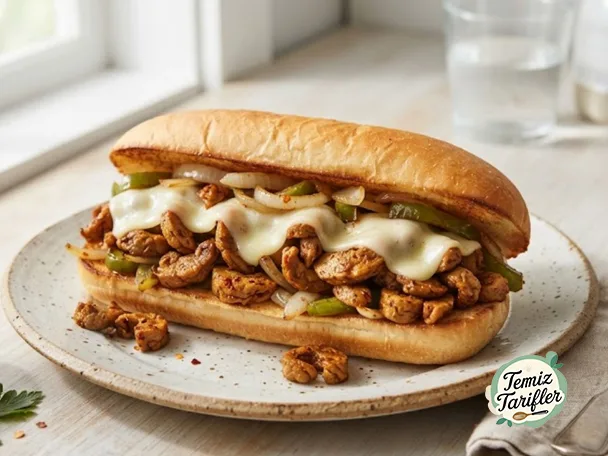 Vegan Peynirli Biftek Sandviç Tarifi: Lezzet Dolu Bir Deneyim!