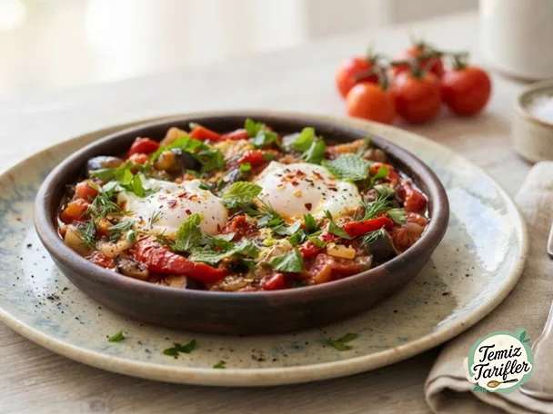 Vegan Şakşuka ile Güne Lezzetli Başlayın