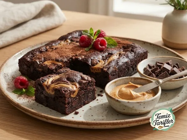 Vegan Siyah Fasulyeli Brownie - Tam Kıvamında Lezzet