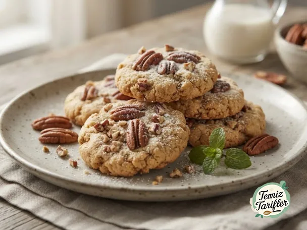 Vegan Tereyağlı Pekan Cevizli Kurabiye Tarifi: Lezzet Dolu 30 Dakika