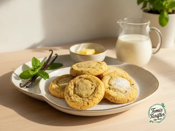 Vegan Vanilyalı Bisküviler - Pratik ve Lezzetli!
