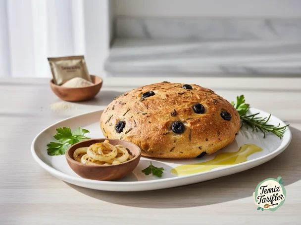 Olive Bread - With the Aroma of Freshly Baked at Home
